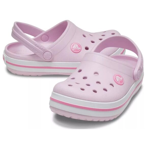 Crocs Unisex Kinder Crocband Clog K Clog, Ballerina Pink, 38/39 EU