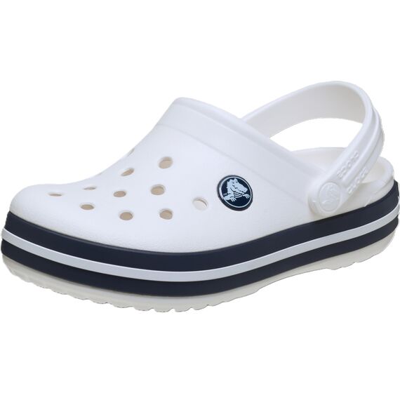 Crocs Unisex-Kinder Crocband Clog K, Weiß Marineblau, 37/38 EU