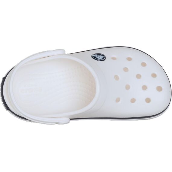 Crocs Unisex-Kinder Crocband Clog K, Weiß Marineblau, 36/37 EU