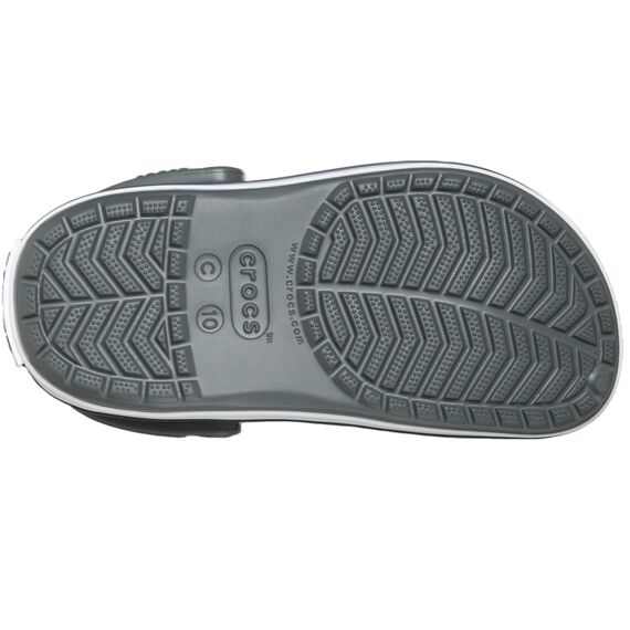 Crocs Unisex Kinder, Crocband Clog K, Schiefergrau/Marineblau, 36 EU