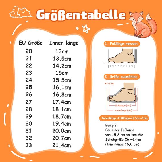 VOLHAL Hausschuhe ​Kinder Mädchen Junge Barfussschuhe Pantoffeln Lauflernschuhe ​Rutschfest ​Kindergarten für Atmung saktive​ Weich Kleinkinder Schuhe ​Unisex(Eichhörnchenbraun 22EU)