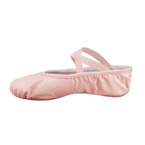 Bezioner Ballettschuhe Ballettschläppchen Tanzschuhe Geteilte Ledersohle für Kinder und Erwachsene(Bitte wählen Sie eine Größe größer als üblich) Pink 43