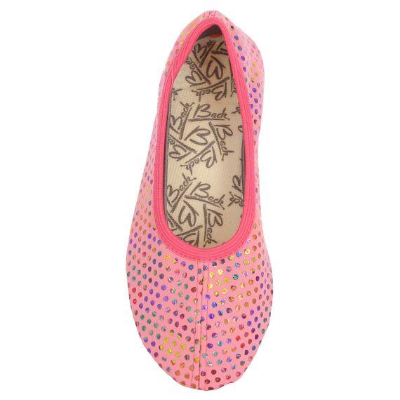 Beck Mädchen Dot Multi Gymnastikschuhe, Pink, 41 EU