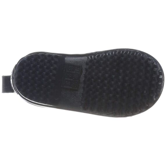 Playshoes Kinder Halbschaft-Gummistiefel aus Naturkautschuk, Trendige Unisex Regenstiefel mit Reflektoren, gepunktet mit Punkt-Muster