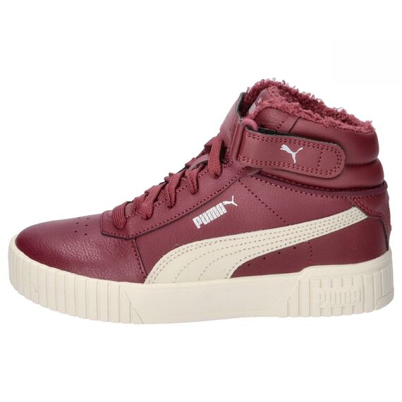 PUMA Carina 2.0 MID WTR JR Sneaker, Dark Jasper-Alpine Snow Silver, 39 EU
