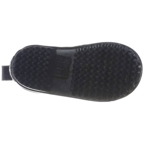 Playshoes Kinder Halbschaft-Gummistiefel aus Naturkautschuk, Trendige Unisex Regenstiefel mit Reflektoren, gepunktet mit Punkt-Muster, Blau (Marine 11), 26, 180358