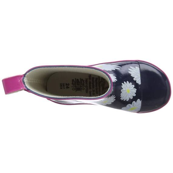 Playshoes Gummistiefel Halbschaft Margeriten