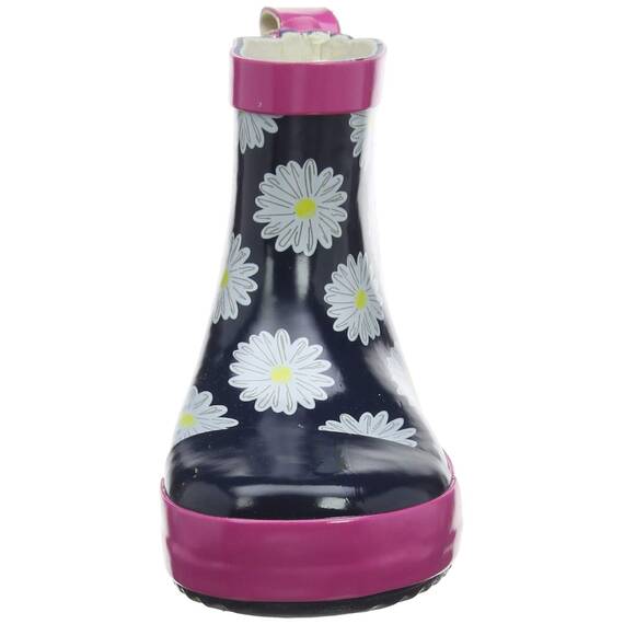 Playshoes Unisex Kinder Gummistiefel Halbschaft Regenstiefel, Margeriten, 27 EU