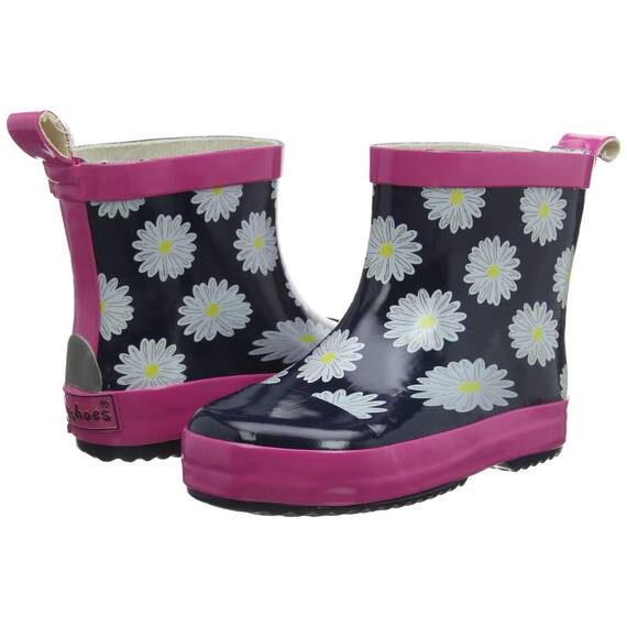 Playshoes Gummistiefel Halbschaft Margeriten