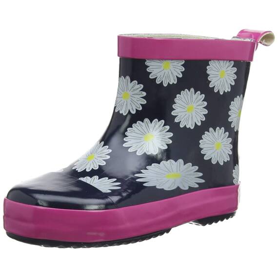 Playshoes Gummistiefel Halbschaft Margeriten