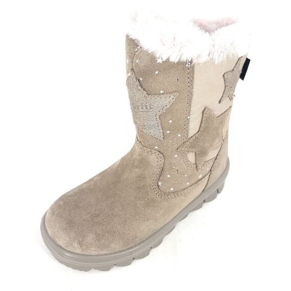 Superfit Mädchen Flavia Warm Gefütterte Gore-tex Schneestiefel, Beige 4000, 26 EU