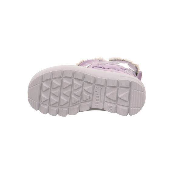 Superfit Mädchen Flavia Warm Gefütterte Gore-tex Schneestiefel, Lila Silber 8510, 33 EU Weit