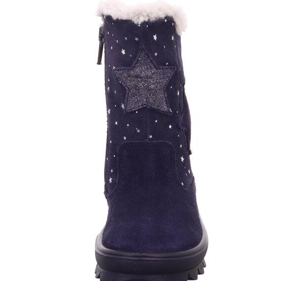 Superfit Mädchen Flavia Warm Gefütterte Gore-tex Schneestiefel, Blau 8000, 26 EU