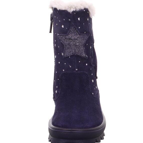 Superfit Mädchen Flavia Warm Gefütterte Gore-tex Schneestiefel, Blau 8000, 28 EU