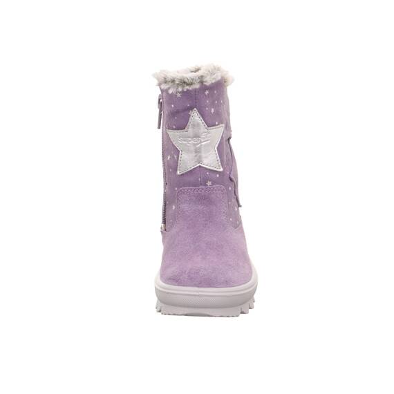 Superfit Mädchen Flavia Warm Gefütterte Gore-tex Schneestiefel, Lila Silber 8510, 33 EU Weit