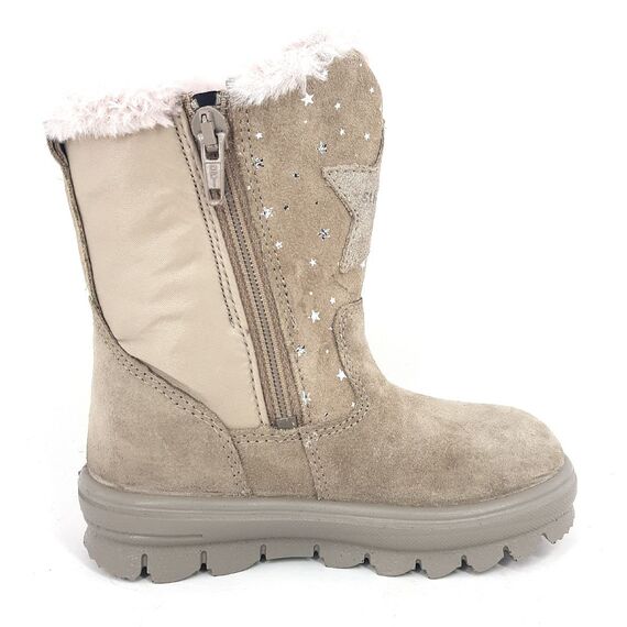Superfit Mädchen FLAVIA warm gefütterte Gore-Tex Stiefel, BEIGE 4000