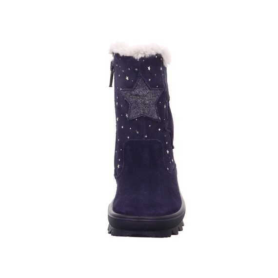 Superfit Mädchen Flavia Warm Gefütterte Gore-tex Schneestiefel, Blau 8000, 28 EU