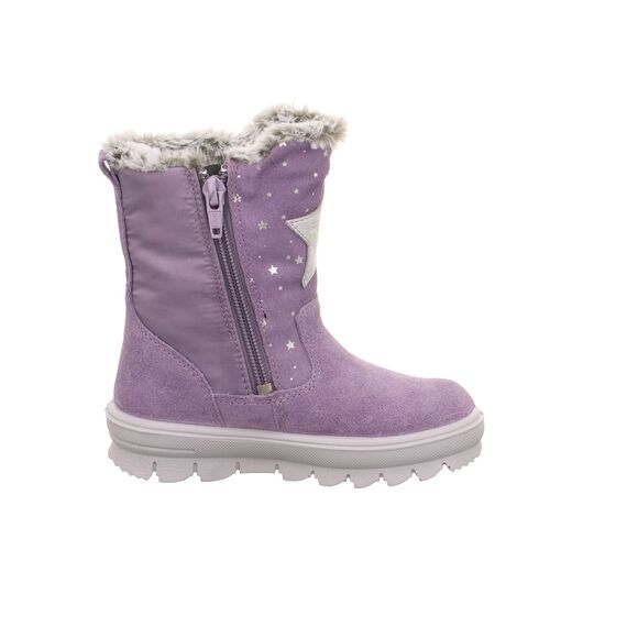 Superfit Mädchen FLAVIA warm gefütterte Gore-Tex Stiefel, LILA/SILBER 8510