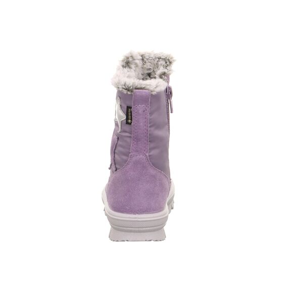 Superfit Mädchen FLAVIA warm gefütterte Gore-Tex Stiefel, LILA/SILBER 8510