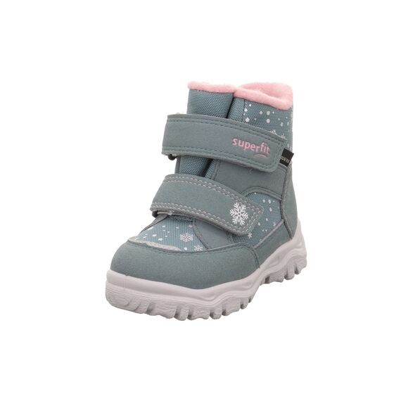 Superfit Mädchen HUSKY1 warm gefütterte Gore-Tex Stiefel, HELLGRÜN/ROSA 7500