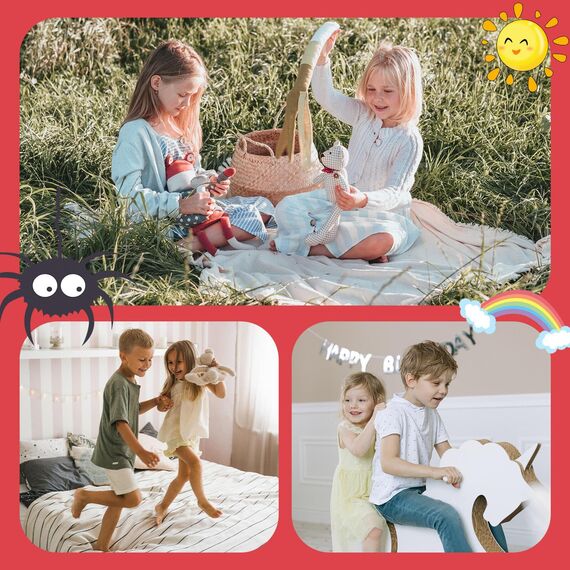 Torotto Hausschuhe Kinder Mädchen Junge Pantoffeln Atmungsaktive Rutschfest Weich Turnschläppchen Barfussschuhe für Lauflernschuhe Kleinkinder Schuhe Kindergarten Unisex(Graue Spinne 32/33 EU)