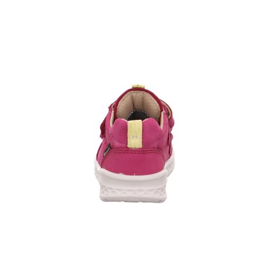 Superfit Mädchen Breeze Sneaker Gore-tex 1-000369 Stiefel, PINK/GELB 5510, UK child 4