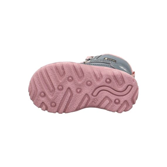 Superfit Mädchen Husky1 Warm Gefütterte Gore-tex Schneestiefel, Blau Rosa 8020, 30 EU