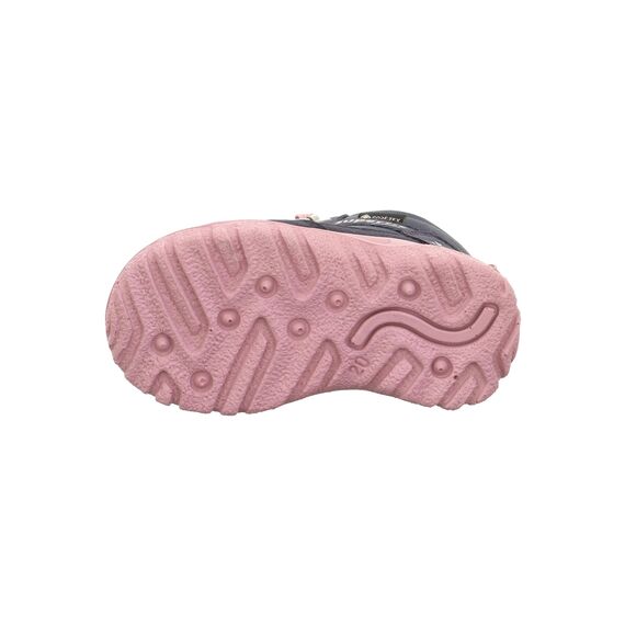 Superfit Mädchen - Schuhe HUSKY1 Boot, Modern, BLAU/ROSA 8010, 27