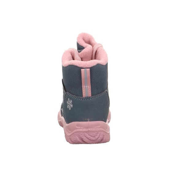 Superfit Mädchen Husky1 Warm Gefütterte Gore-tex Schneestiefel, Blau Rosa 8020, 30 EU