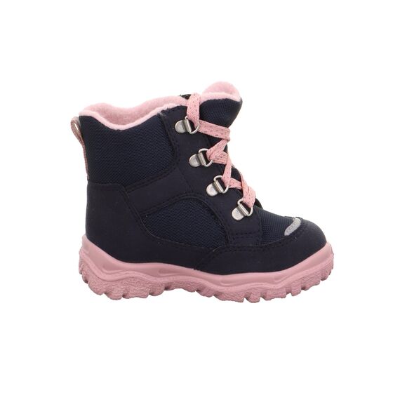 Superfit Mädchen - Schuhe HUSKY1 Boot, Modern, BLAU/ROSA 8010, 25
