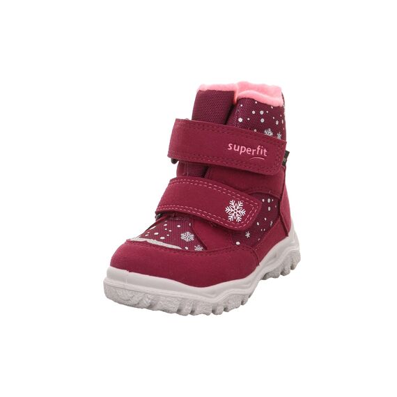 Superfit Mädchen Husky1 Warm Gefütterte Gore-tex Schneestiefel, Rot Rosa 5000, 19 EU