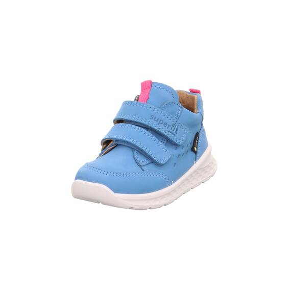 Superfit Mädchen Breeze Sneaker Gore-tex 1-000369 Stiefel, HELLBLAU/PINK 8400, UK Child 5.5