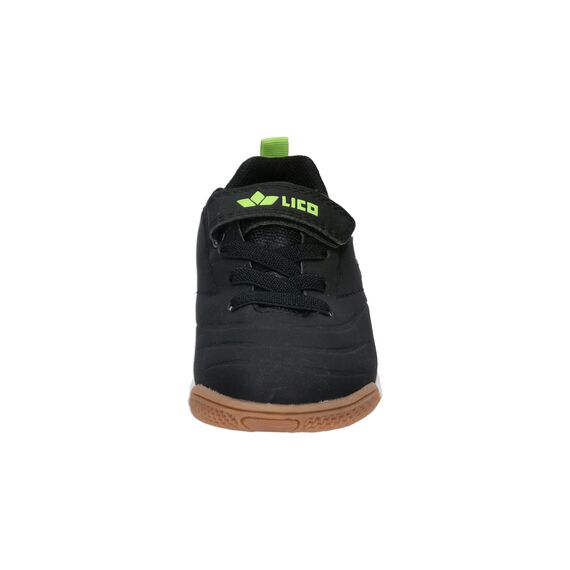 Lico Unisex Kinder Marlin Vs Hallenturnschuhe, Schwarz Lemon, 41 EU