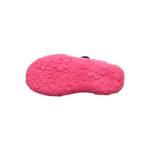Superfit Mädchen Bonny 0-800283 Hausschuhe, Blau Pink 8800, 37 EU