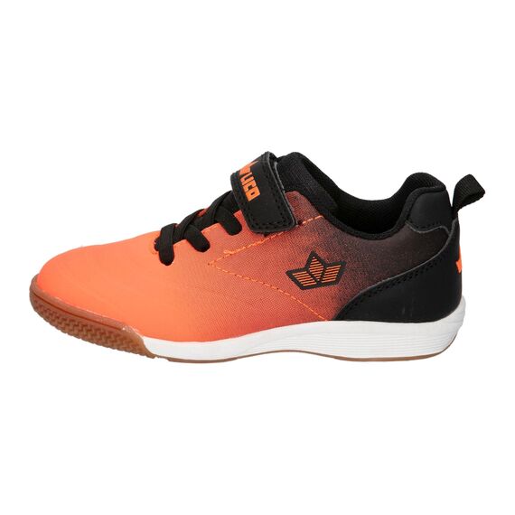Lico Unisex Kinder Marlin Vs Hallenturnschuhe, Orange Schwarz, 34 EU