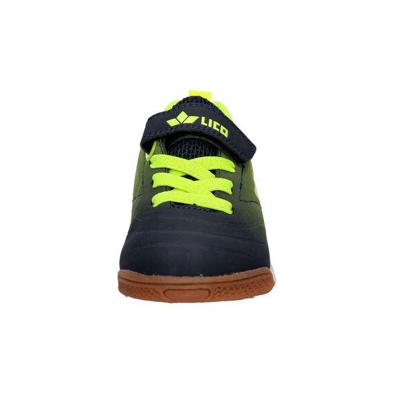 Lico Unisex Kinder Marlin Vs Hallenturnschuhe, Marine Lemon, 37 EU