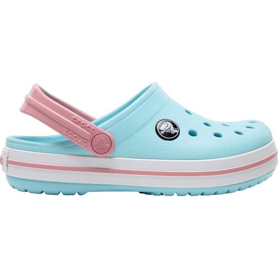 Crocs Unisex Kinder Crocband Clog T Clog, Ice Blue/White, 22/23 EU