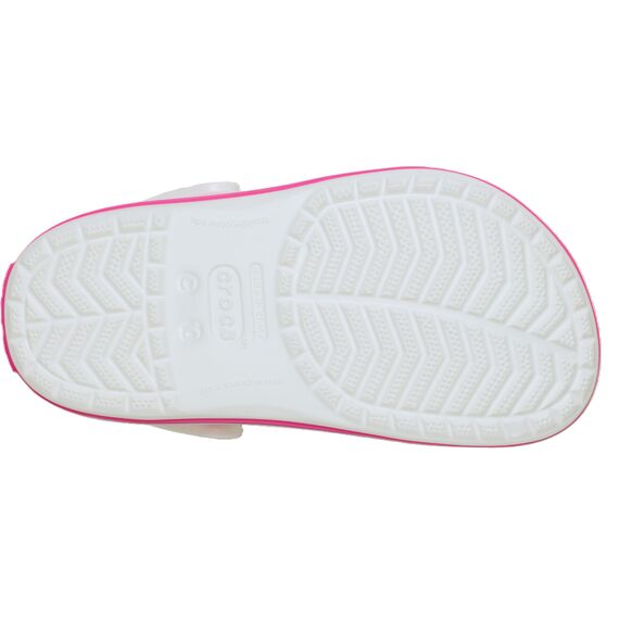 Crocs Unisex Kinder Crocband Clog T Clog, White/Pink Crush, 23/24 EU