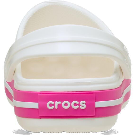 Crocs Unisex Kinder Crocband Clog T Clog, White/Pink Crush, 23/24 EU