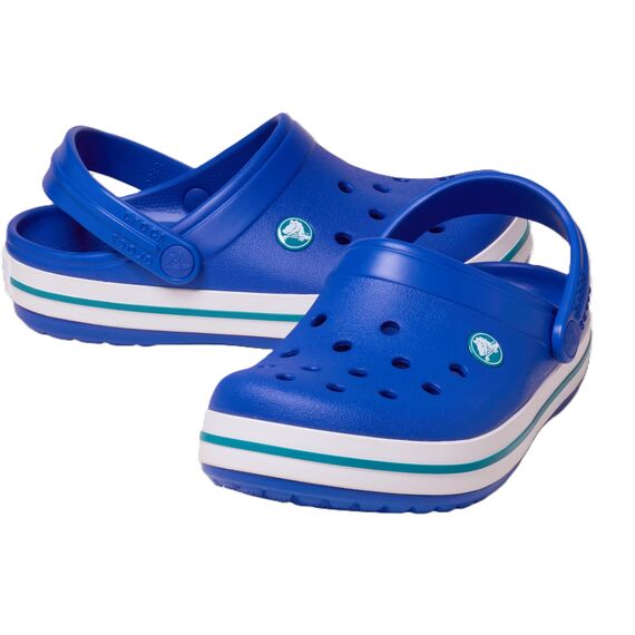 Crocs Crocband Clog, Blue Bolt/Turbo Teal, 37 EU Child, Blue Bolt Turbo Teal, 4 UK Child