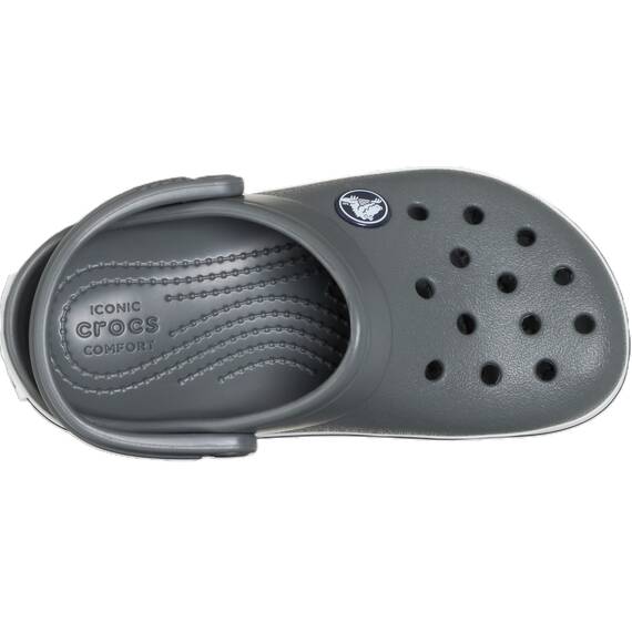 Crocs Crocband Clog T Clog, Unisex, Schiefergrau, Marineblau, 4 UK Child
