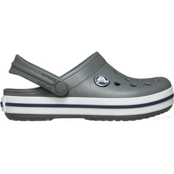 Crocs Crocband Clog T, Unisex, für Kinder, Schiefergrau/Marineblau, Größe 42
