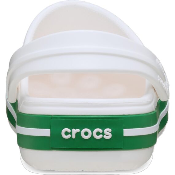 Crocs Unisex Kinder Crocband Clog T Clog, White/Green Ivy, 22/23 EU