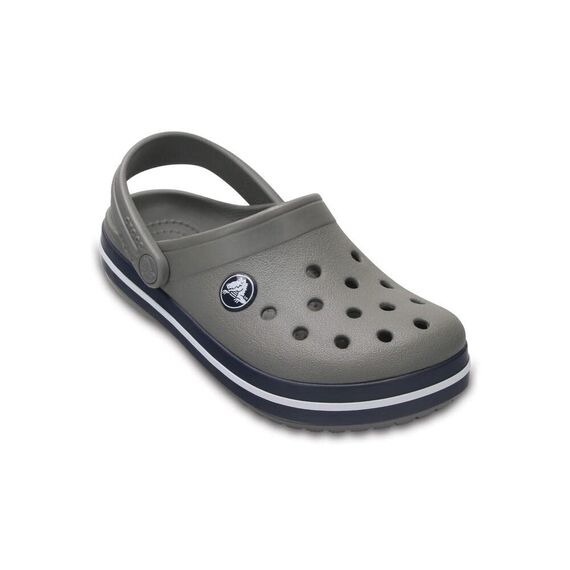Crocs Unisex Kinder Crocband Clog T Clog, Smoke/Navy, 19/20 EU