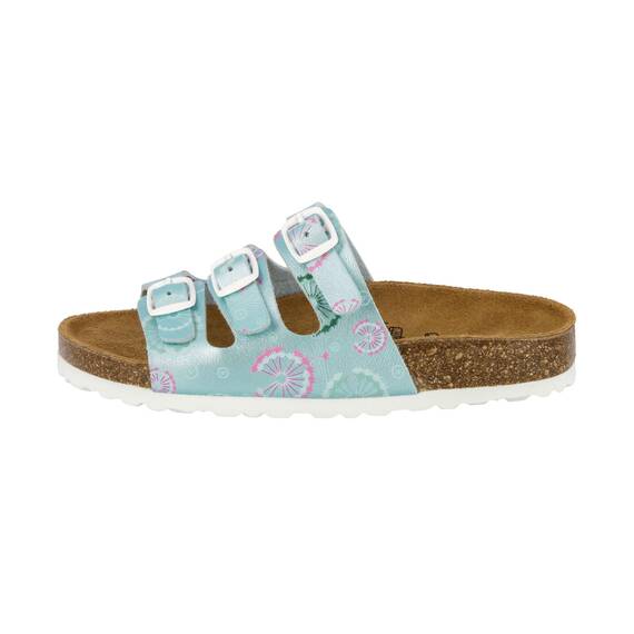 Lico Bioline Flower Kids Mädchen Niedrige Hausschuhe, Mint, 29 EU