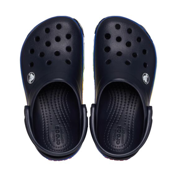 Crocs Unisex Kinder Crocband Lights Clog T Clog, Deep Navy, 20/21 EU