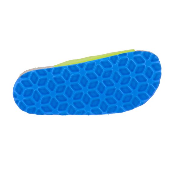 Lico Damen Bioline Kids Pantoletten, Lemon Blau, 41 EU