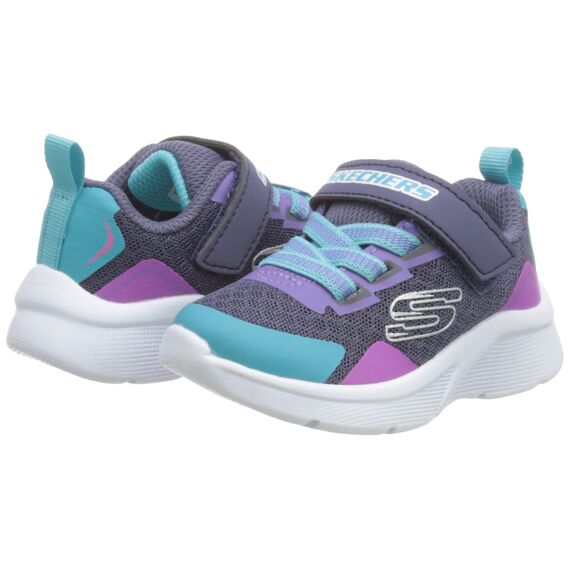 Skechers Mädchen 302348n Ccmt Sneaker, Anthrazit, Synthetik, Multi Trim