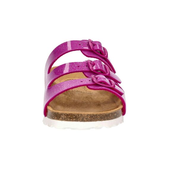 Lico Mädchen Bioline Kids Glitter Hausschuh, pink, 34 EU