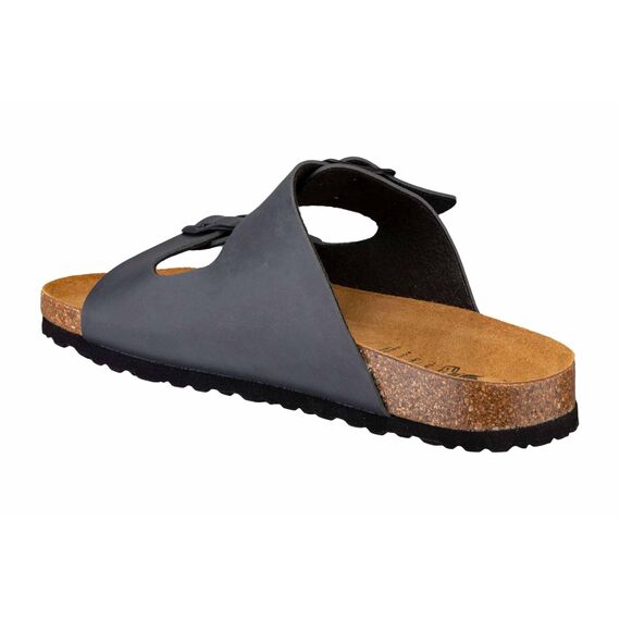 Lico Mädchen Bioline Sensation Pantoletten, Anthrazit, 35 EU